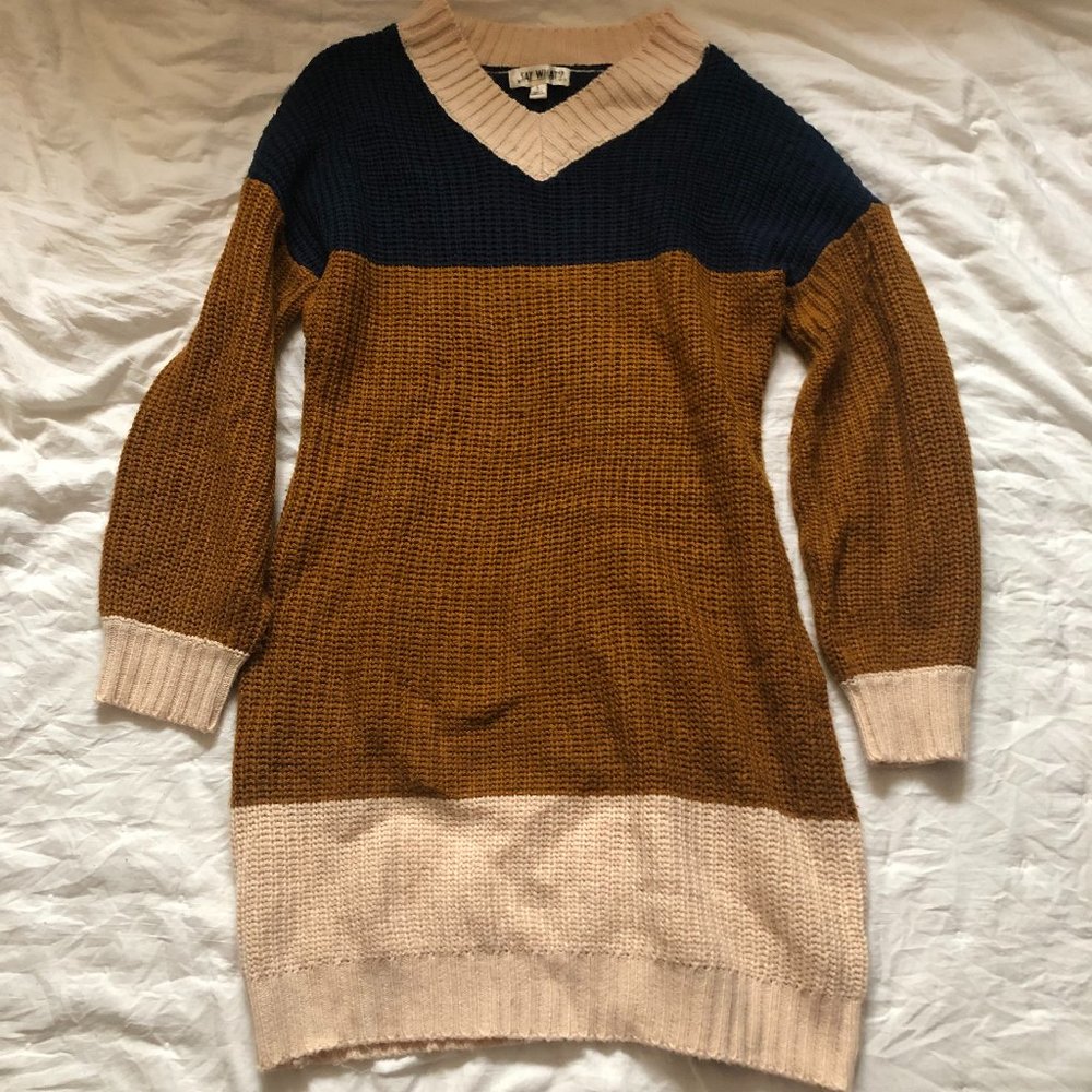 Sweater Dress Fall